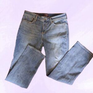 NYDJ Not Your Daughter's Jeans Marilyn Straight Lift X Tuck technology jeans 10